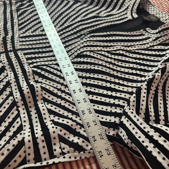 Chico's Black and White Utility Jacket - Picture 7 of 8